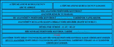 mavi etiket